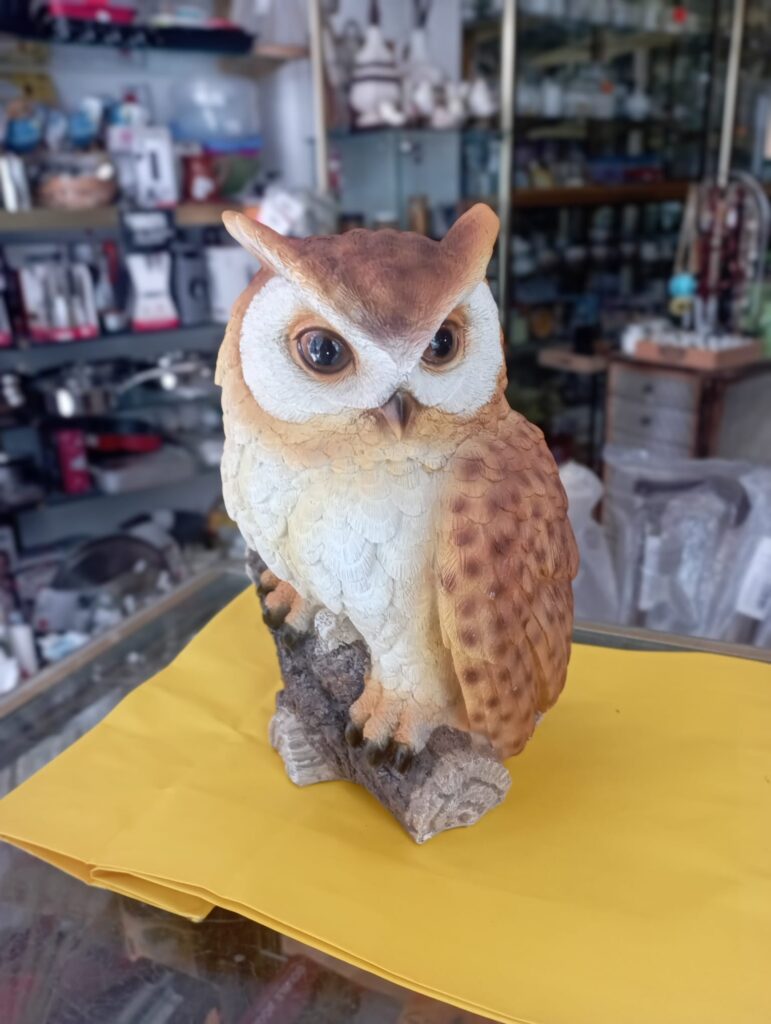 Figuras decorativas en casa aurora